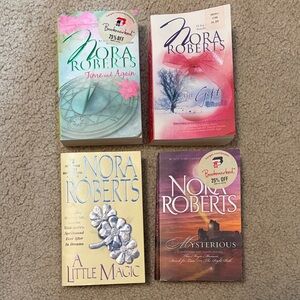 Nora Roberts Book Set with Colorful Covers
